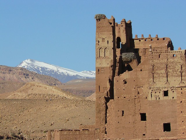Kasbah en Marruecos
