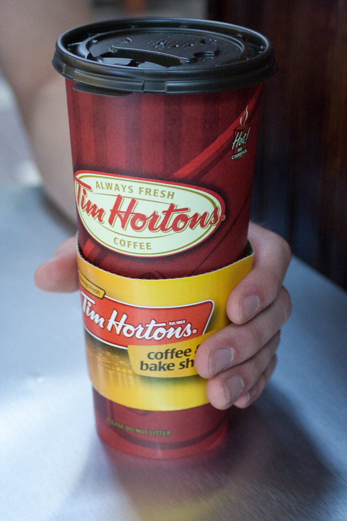 Ridiculous | An extra large coffee from a Tim Hortons near ...