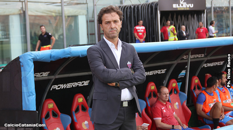 Pino Rigoli, tecnico del Catania per parte della stagione 2016-17